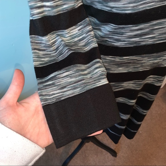 Calvin Klein Black and Gray Ladies Dress Size Medium - Picture 4 of 14